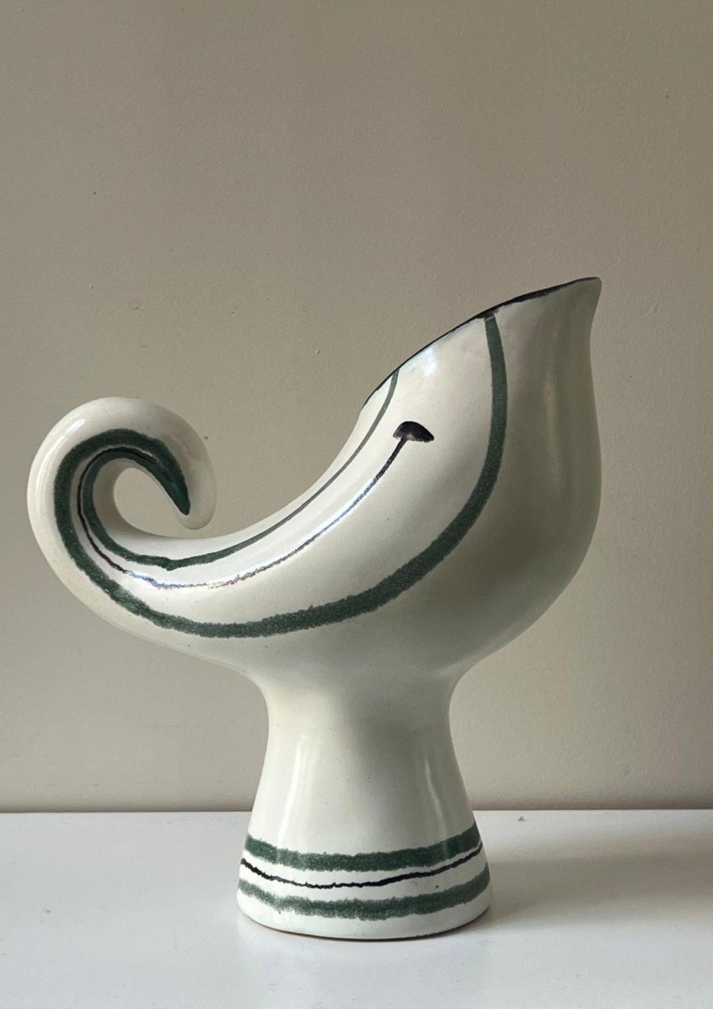 Vase Coq – Art von Roger Capron