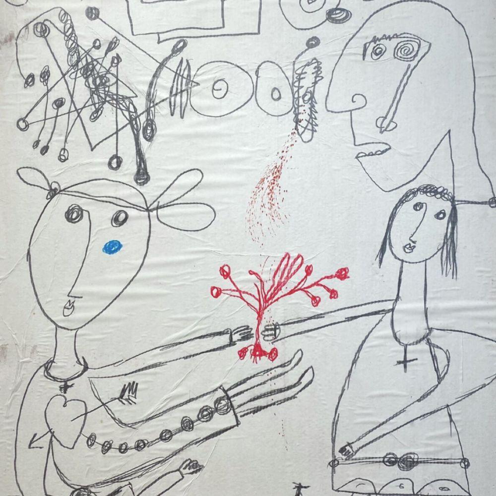 Sans titre - Art de Michel Macreau