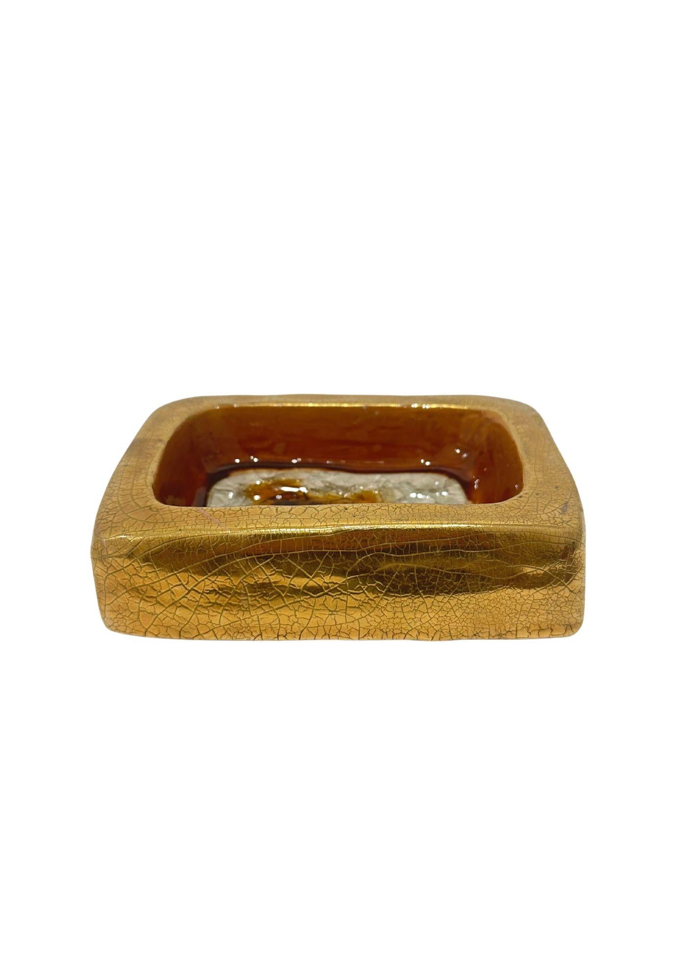Sublime plato portaanillos de cerámica de la ceramista francesa Mithé Esplet