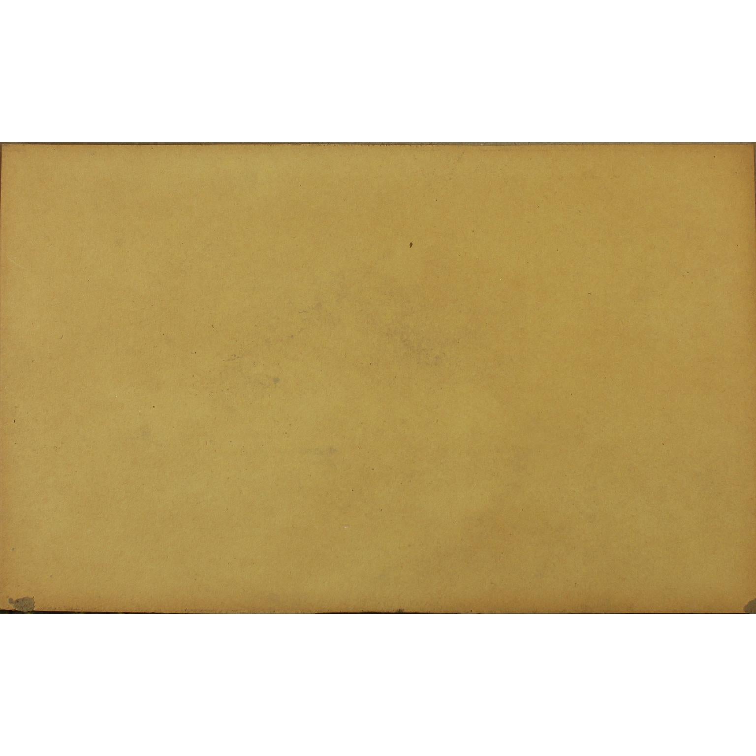 A Fine French 19th Century Parisian Watercolor & Gouache 