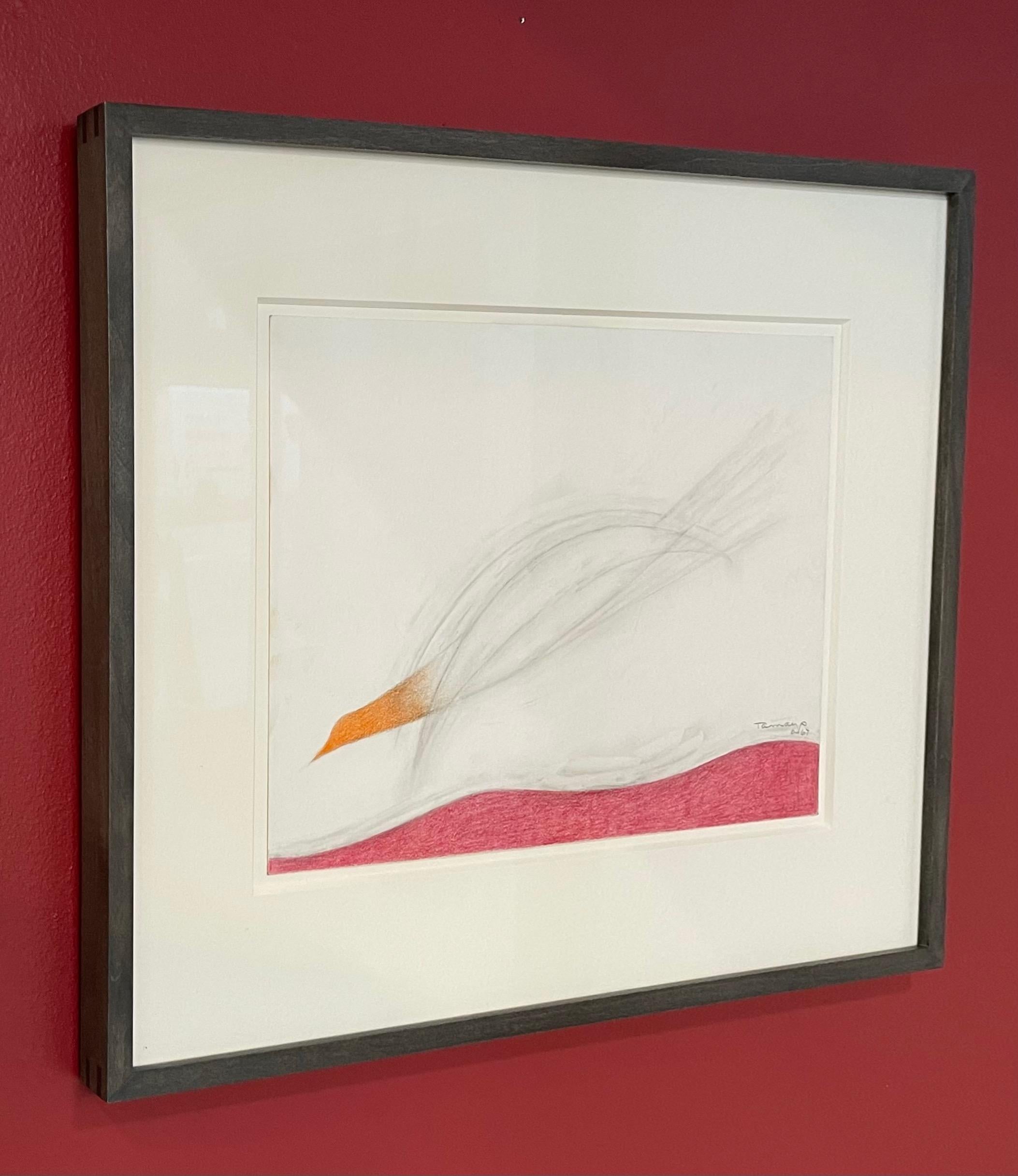 Flying Bird - Art by Rufino Tamayo