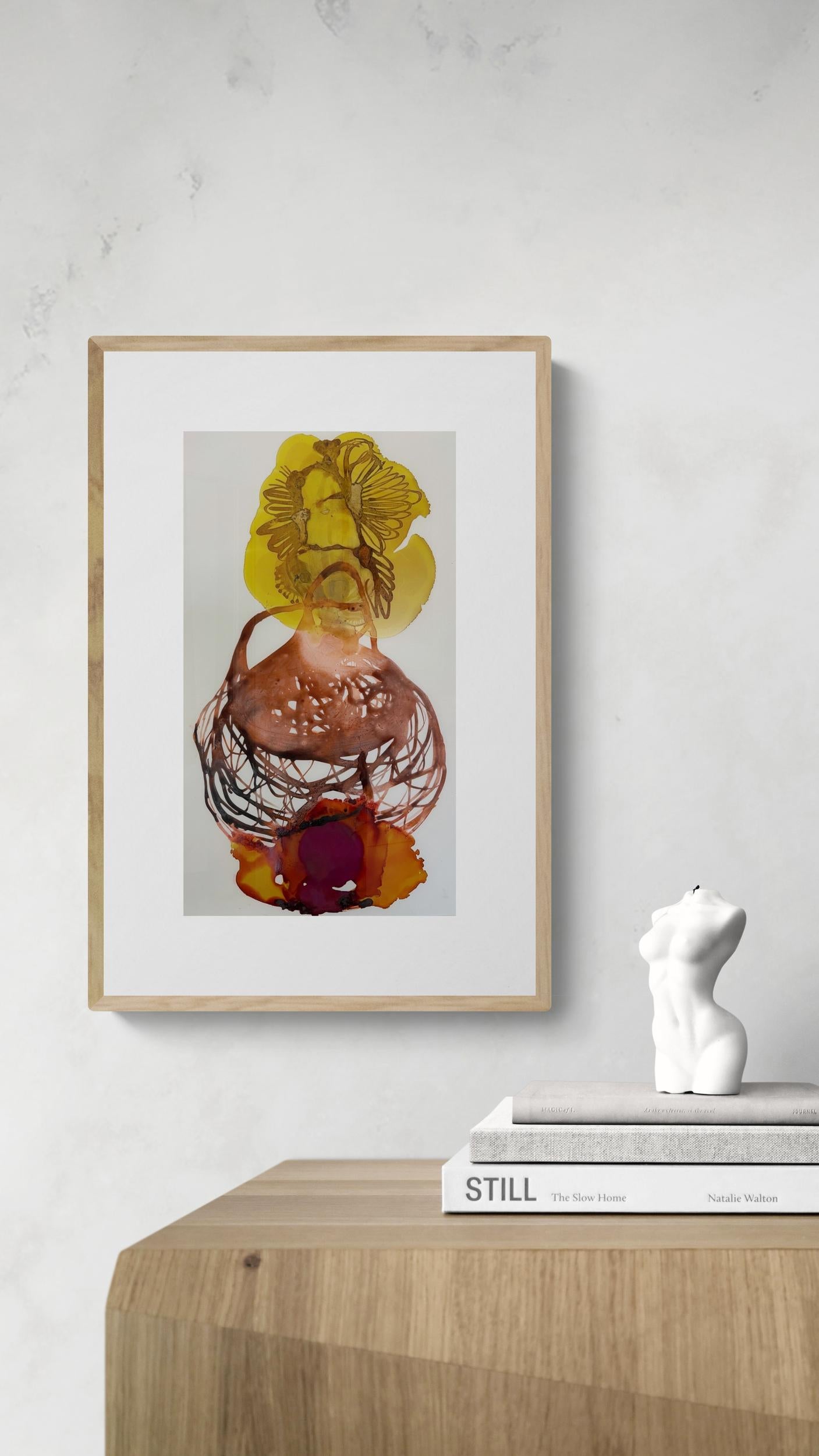 Raíces vivas - Painting de Paula Valenzuela