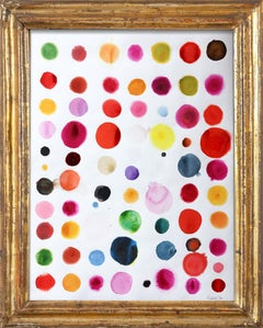 Watercolor Painting. Original Colorful Aquarelle Artwork