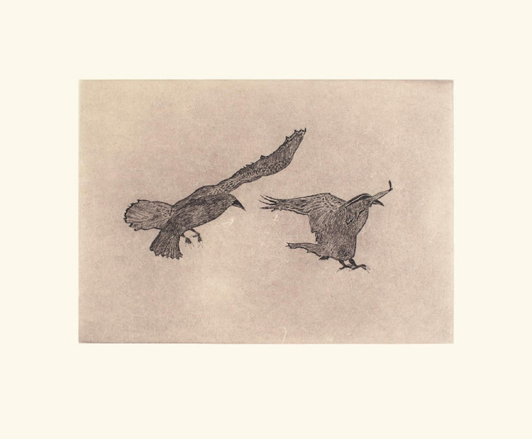 OLOOREAK ETUNGAT Animal Art – Neblige Raben