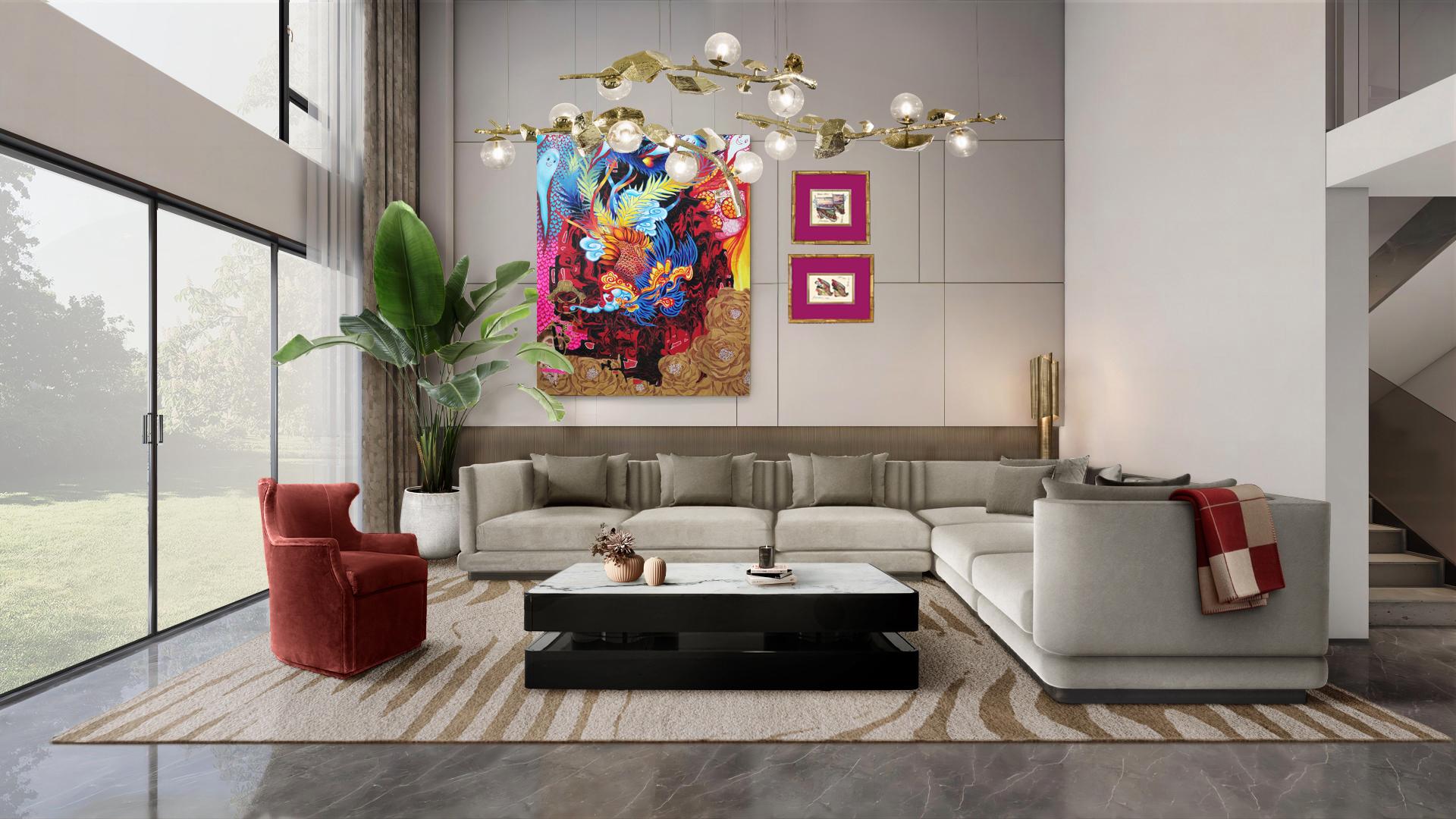 Arte femminile, Antico, Disegno cinese di stiletti di loto, Arte asiatica, Cornice d'oro in vendita 4