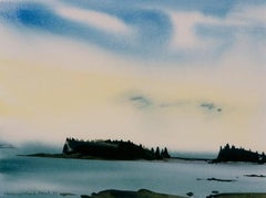 Northern Island, March 31st, Watercolor on Paper