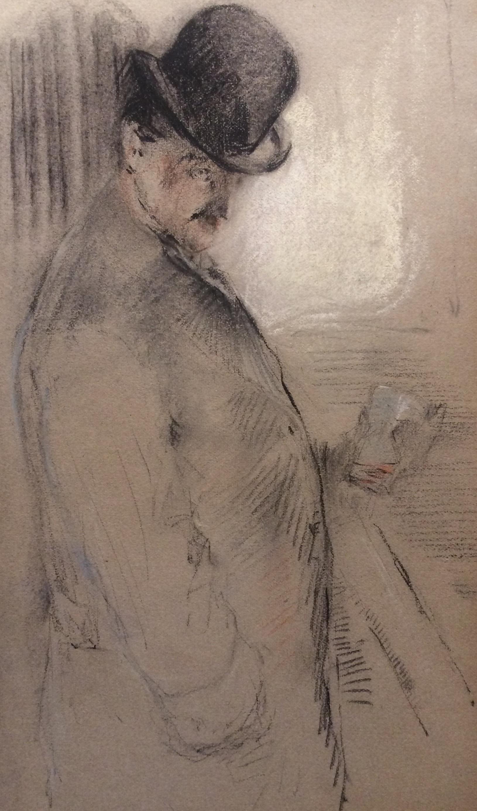 Man at a Bar, Paris