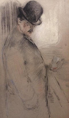 Man at a Bar, Paris