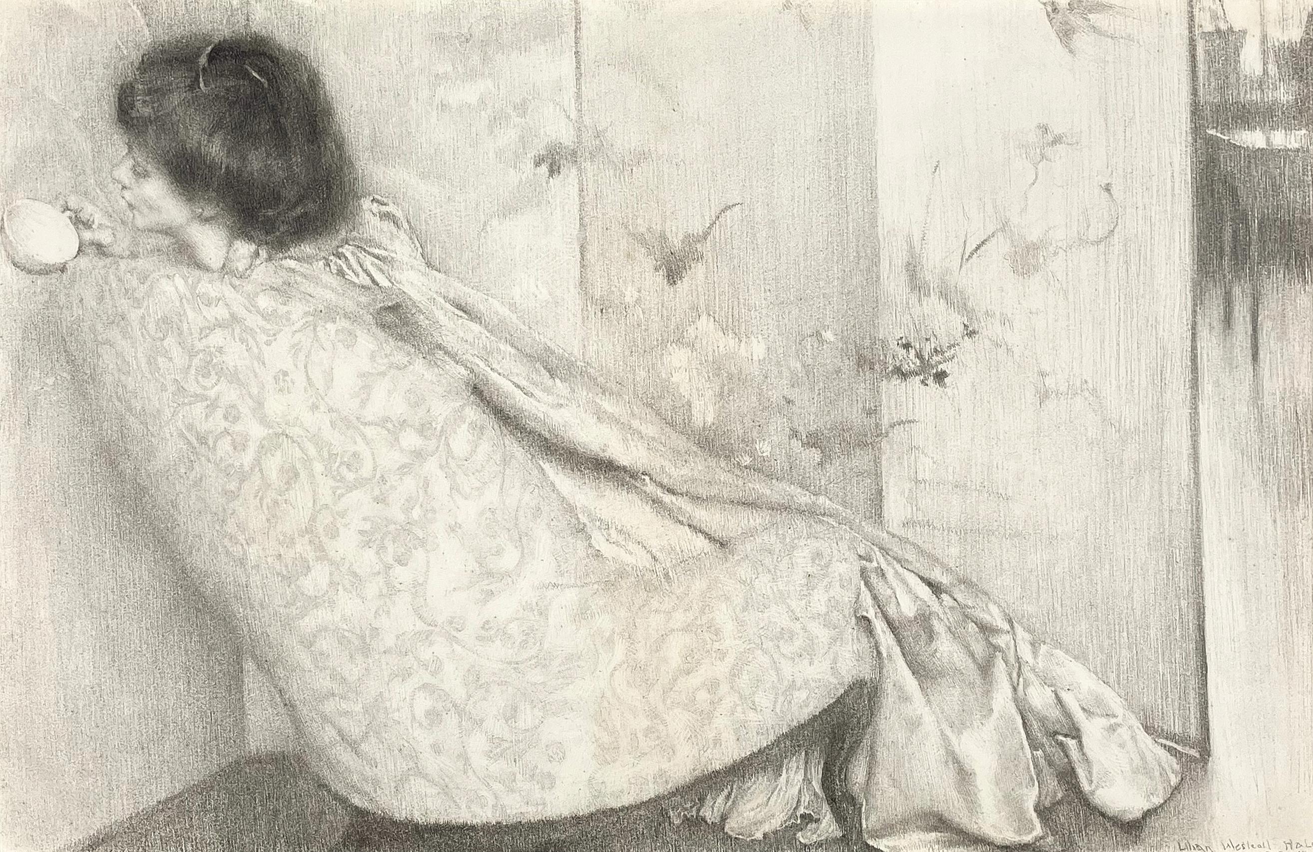 Lilian Westcott Hale Portrait - Reading Tea Leaves