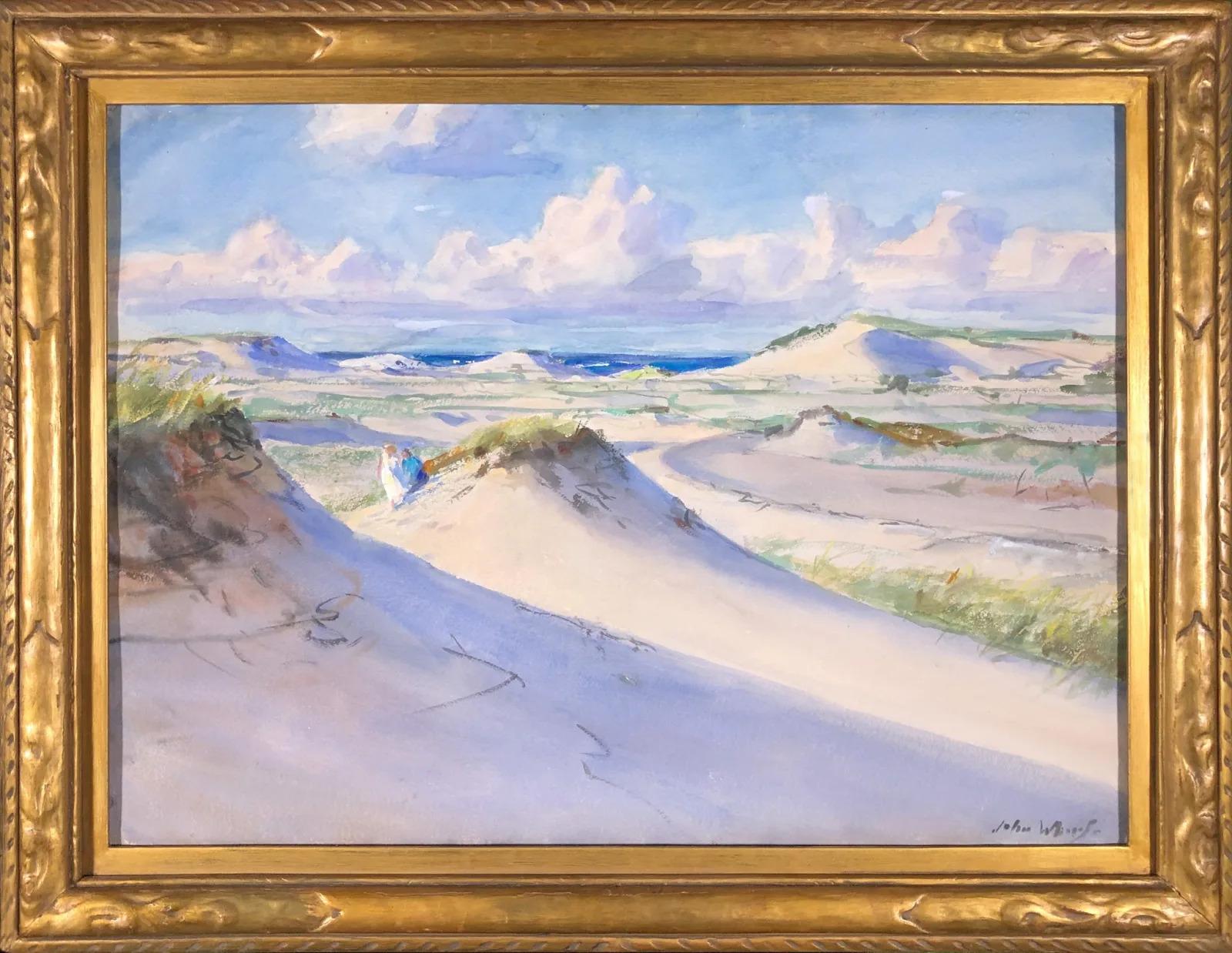 Sandhügel, Cape Cod – Art von John Whorf