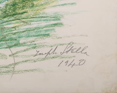 Pink Waterlily with Green and Black Background