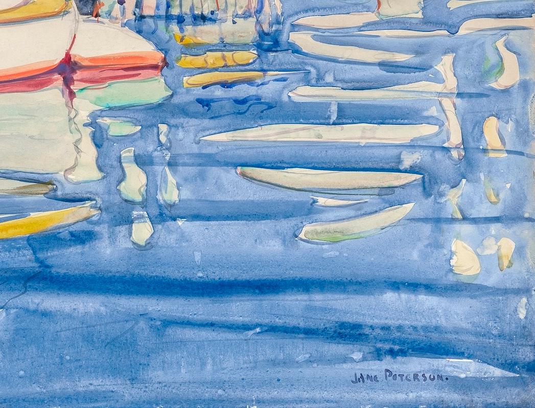 The Whiting Boat, Edgartown - Art Impressionismo americano di Jane Peterson