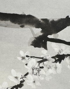 Sumi-e ink painting