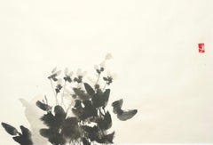 Sumi-e ink painting