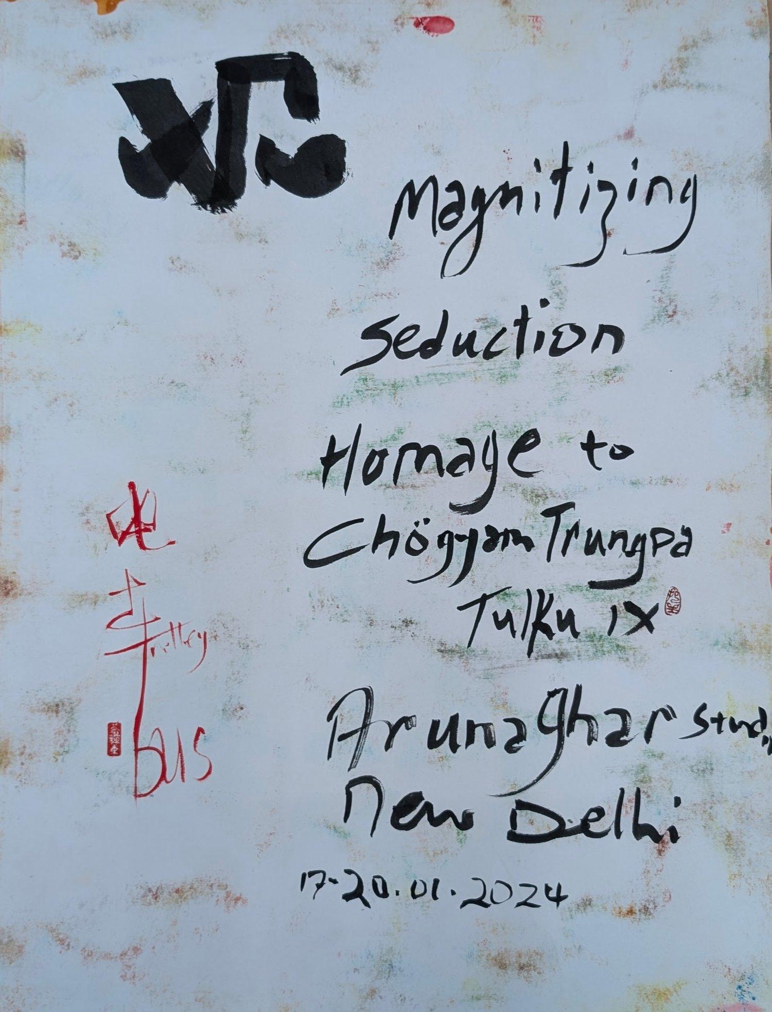 Magnetizing Seduction, Homage to Chogyam Trungpa Tulku IX For Sale 2