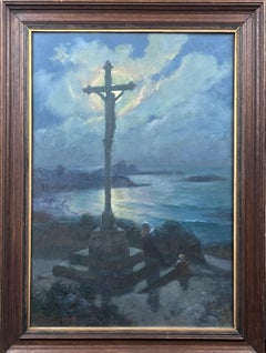 Edouard Rosset-Granger, Souvenir de Bretagne, gouache