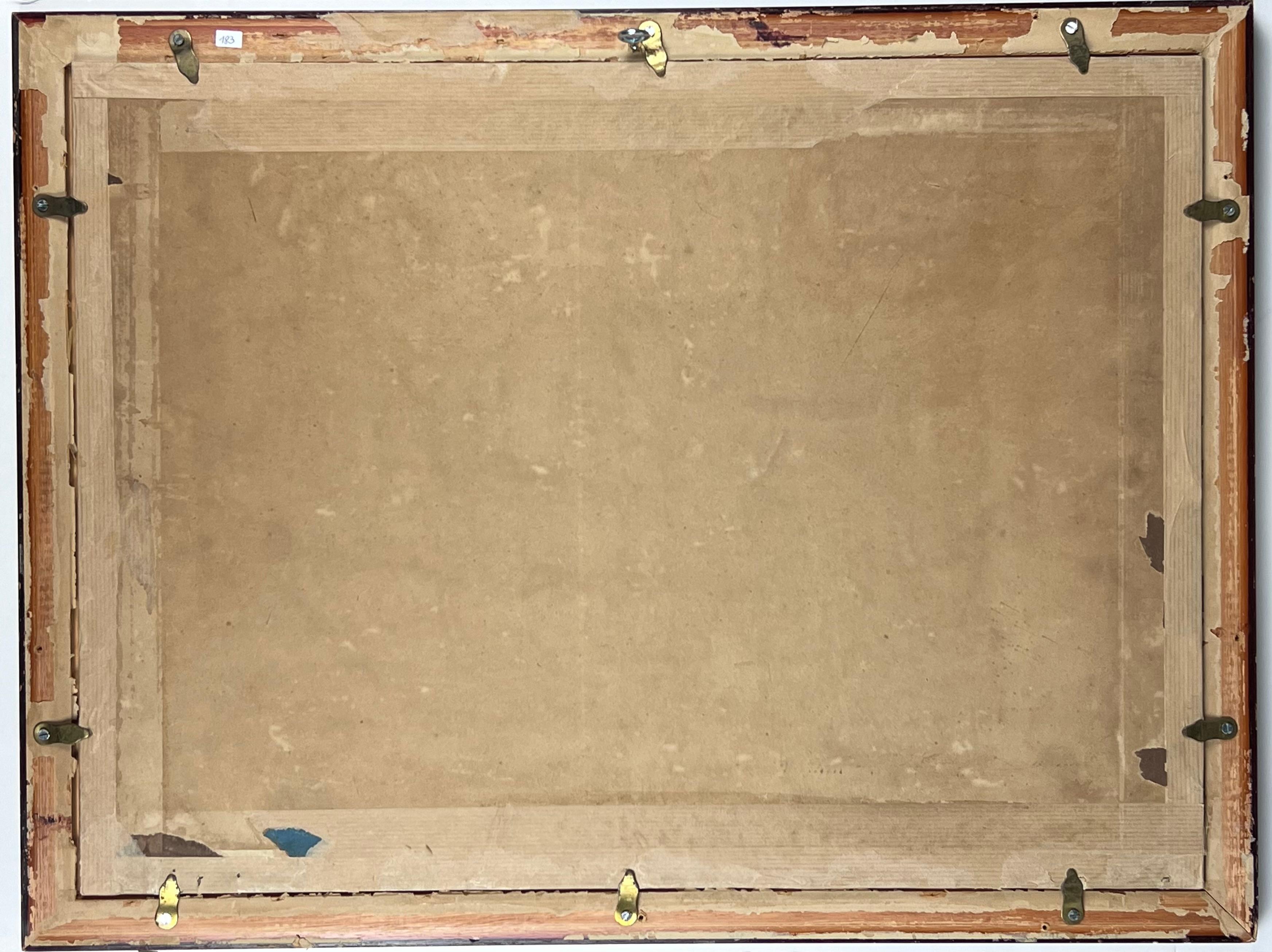 Ferdinand Heilbuth, Donna sdraiata sulla riva, acquerello e gouache su carta in vendita 2