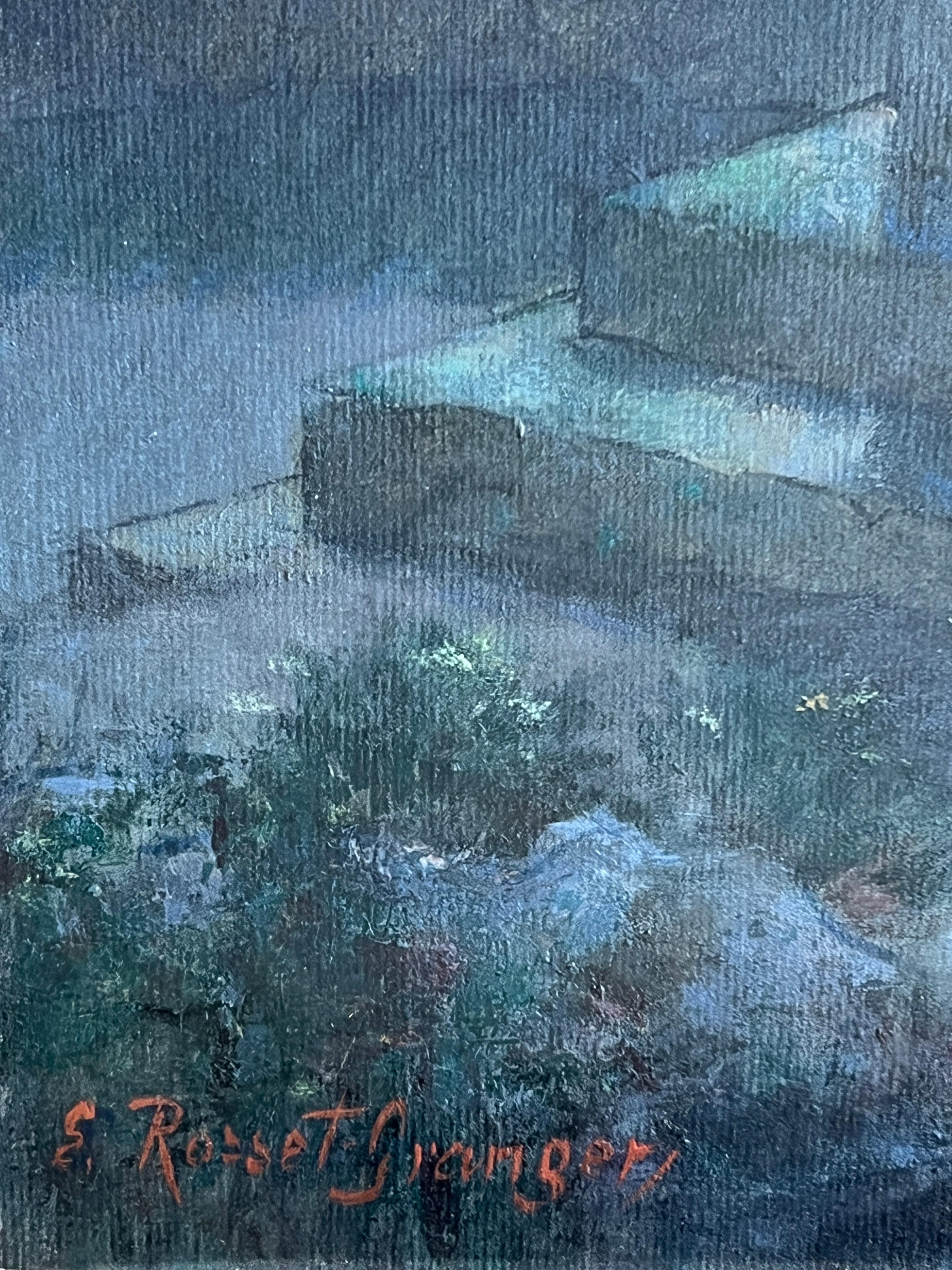 Edouard Rosset-Granger, Souvenir de Bretagne, gouache in vendita 4