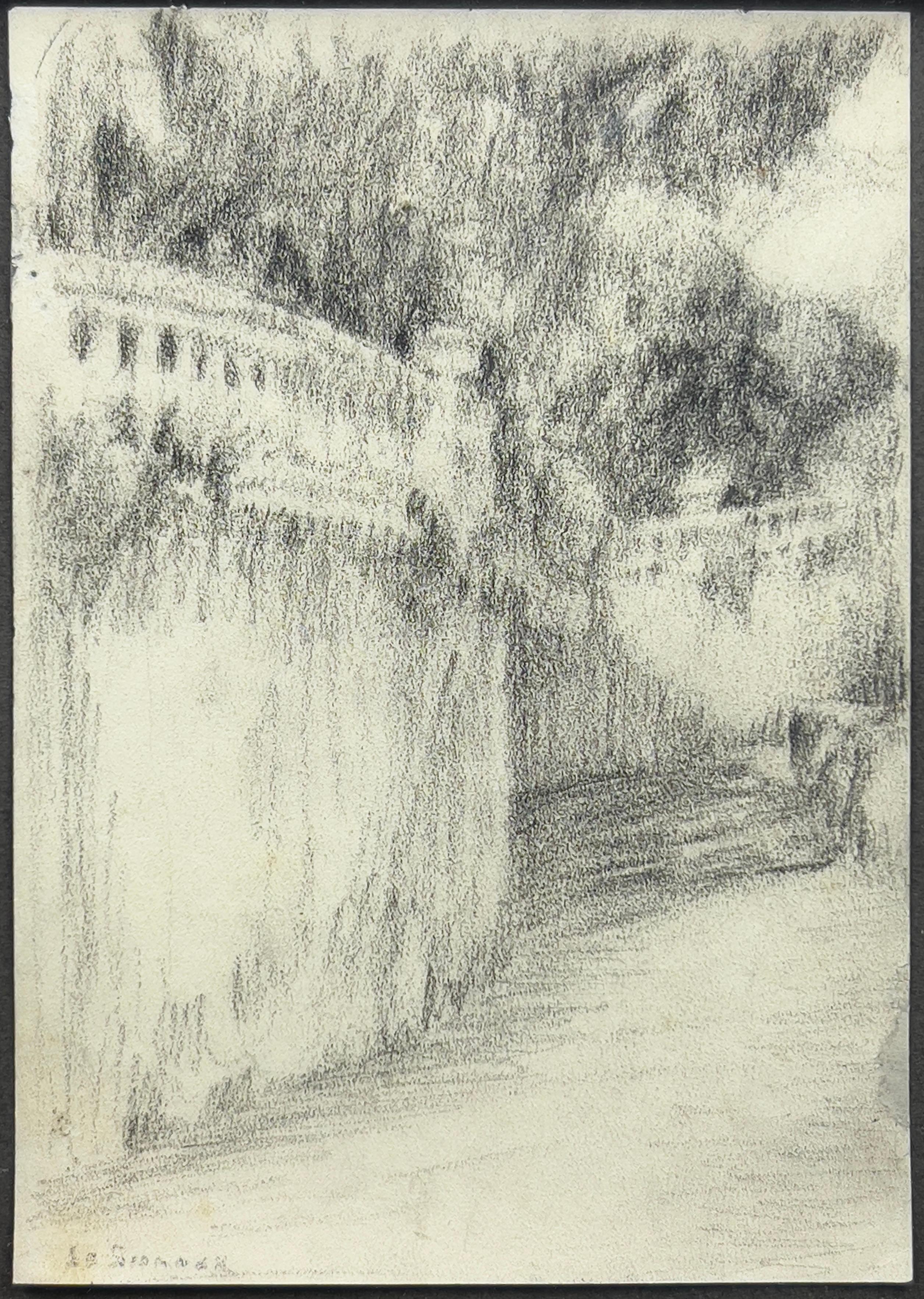 La Balustrade - Art de Henri Le Sidaner