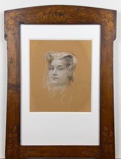Portrait Drawings and Watercolors