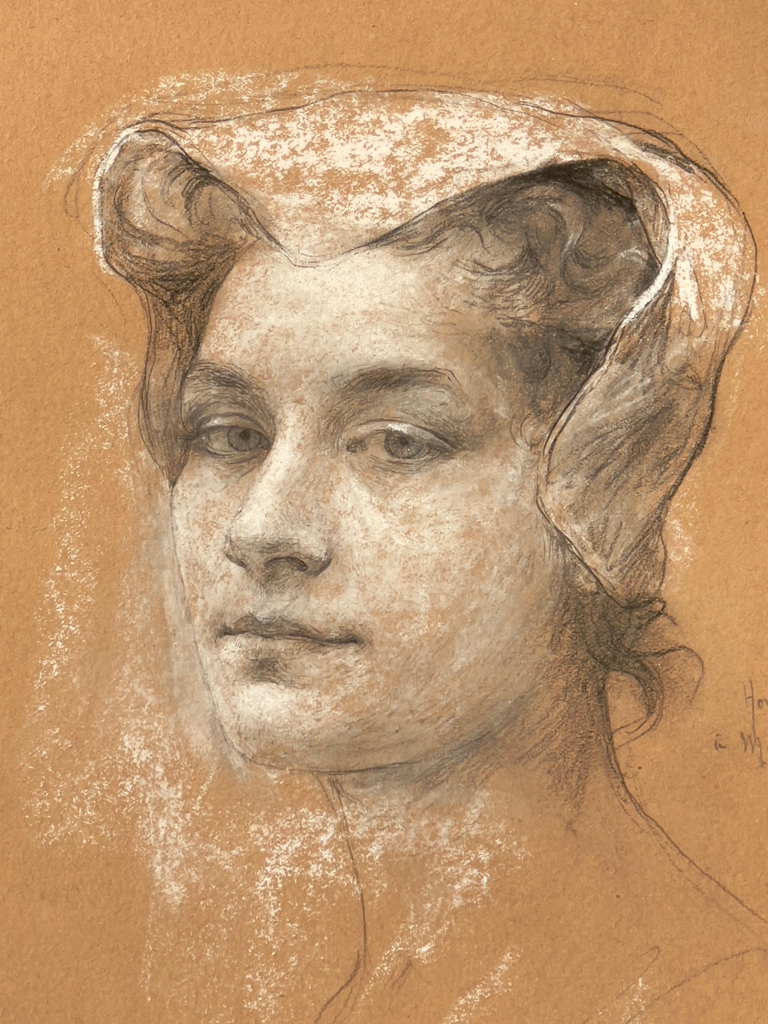 Portrait de femme en vente 2