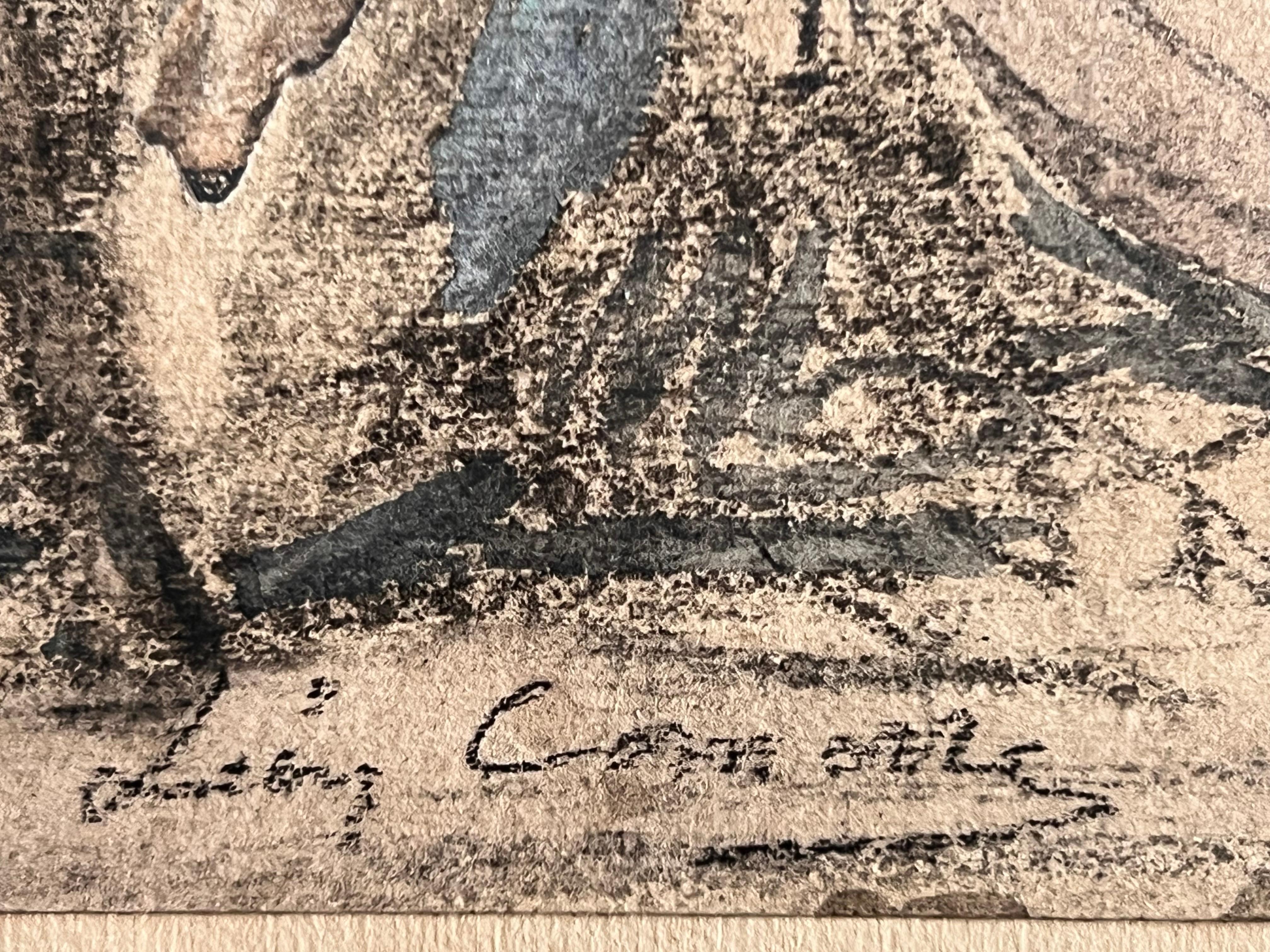Paire de dessins d'après Roméo et Juliette - Art de Leon Comerre