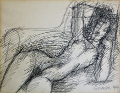 Marcel GROMAIRE (1892-1971), reclining nude