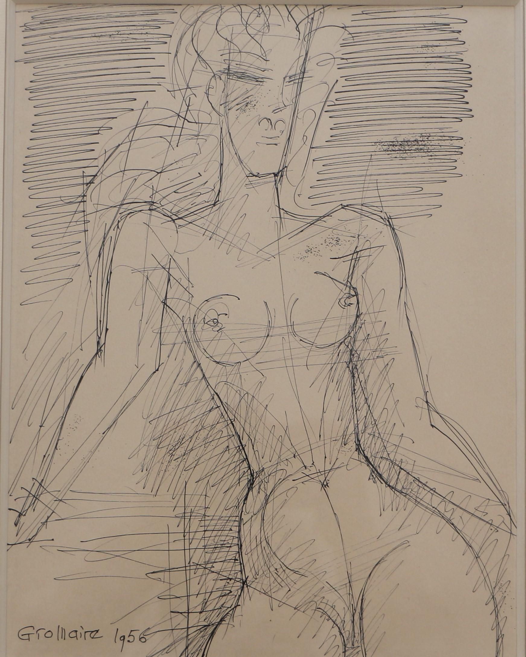 Marcel GROMAIRE (1892-1971), female nude
