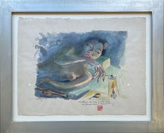 "The opium smoker", Léa Lafugie (1890-1972)