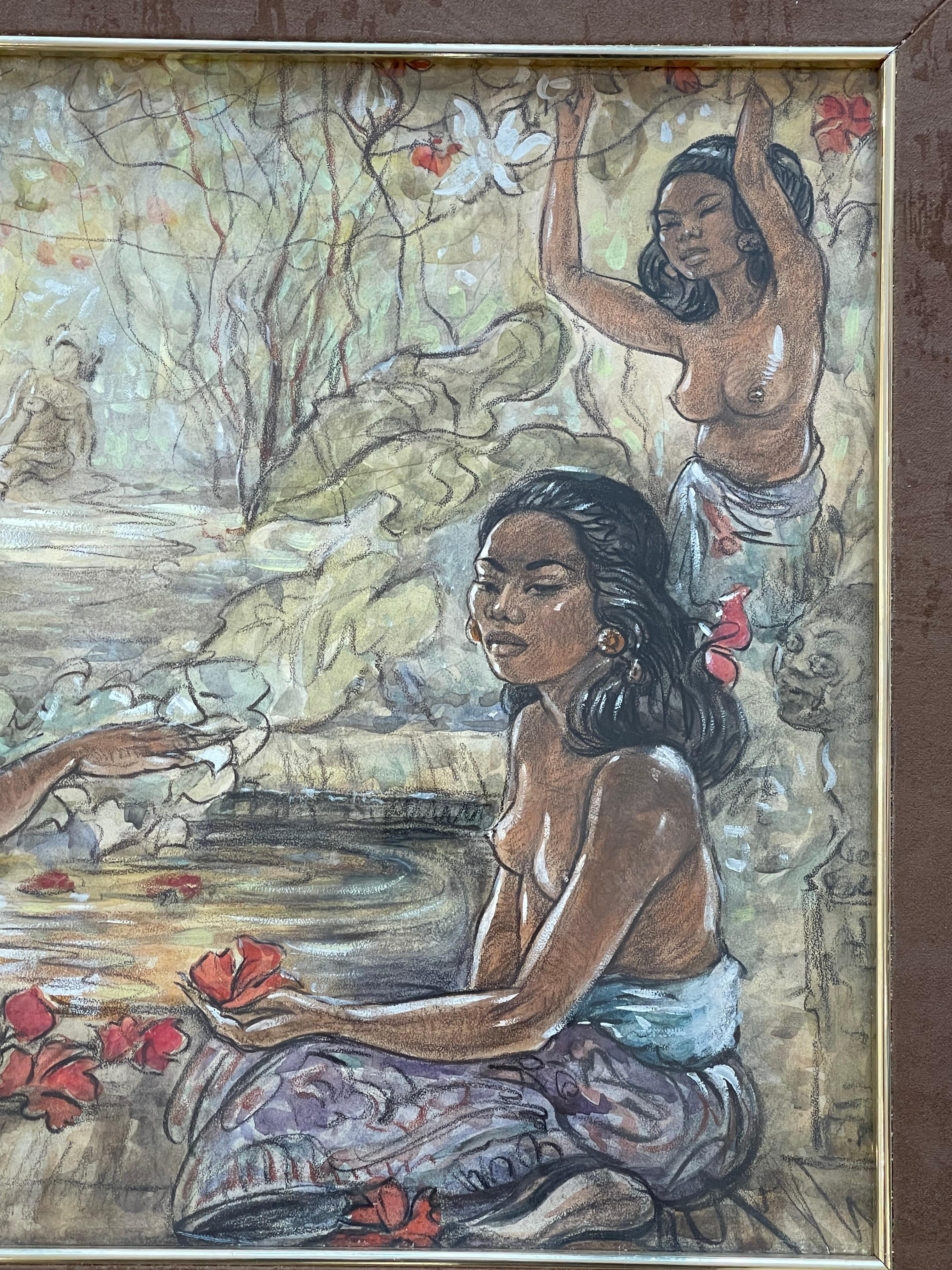 Jean LE MAYEUR DE MEPRES (1880-1958), donne a Bali in vendita 1