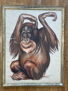André MARGAT (1903-1999), "Orangutan"