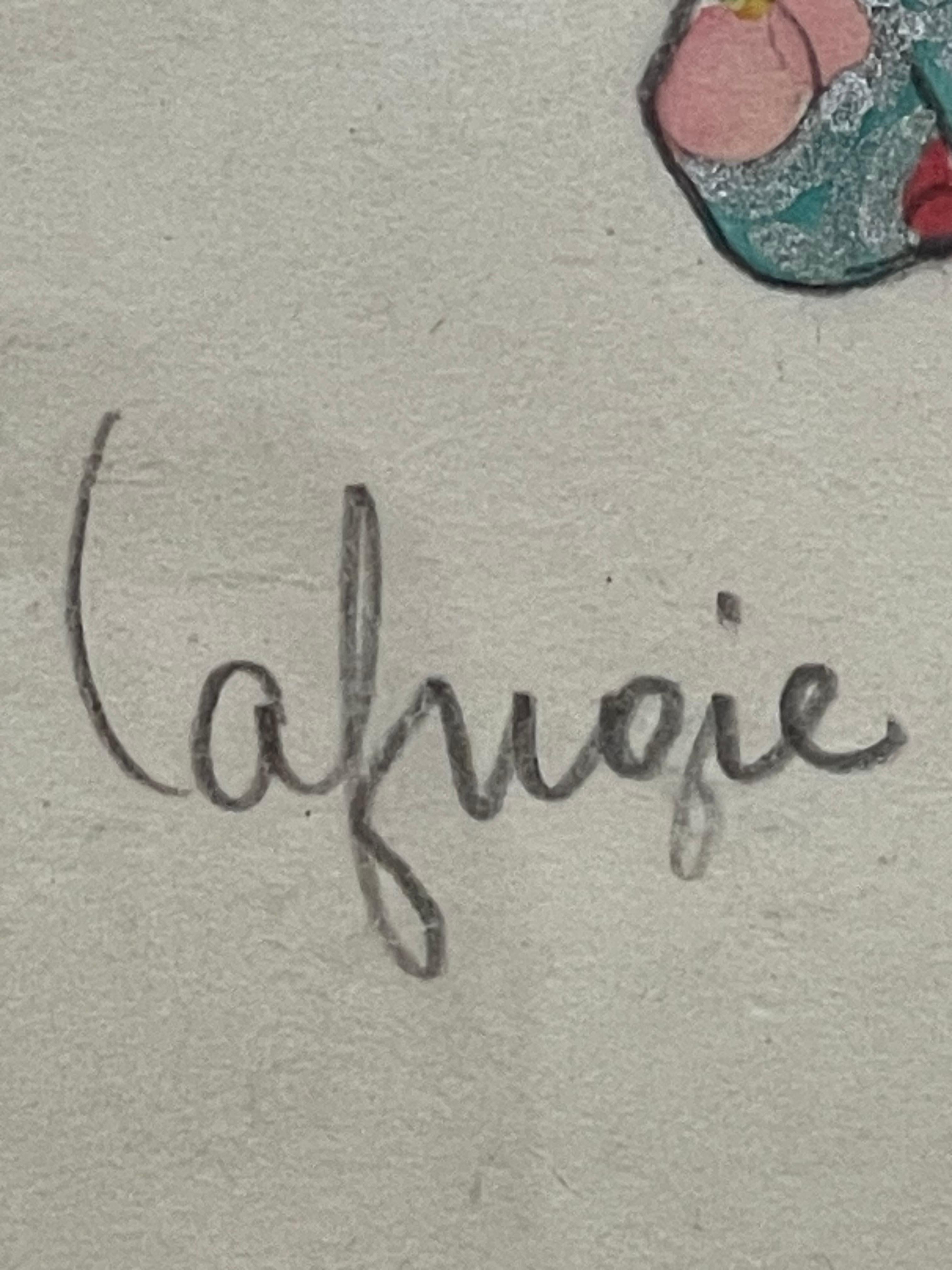 Léa Lafugie is a painter who has travelled extensively throughout Asia. She is renowned for her portraits. She studied at the Ecole des Arts Décoratifs in Paris, then at the Ecole des Beaux-Arts in Paris.

Endowed with an adventurous and curious