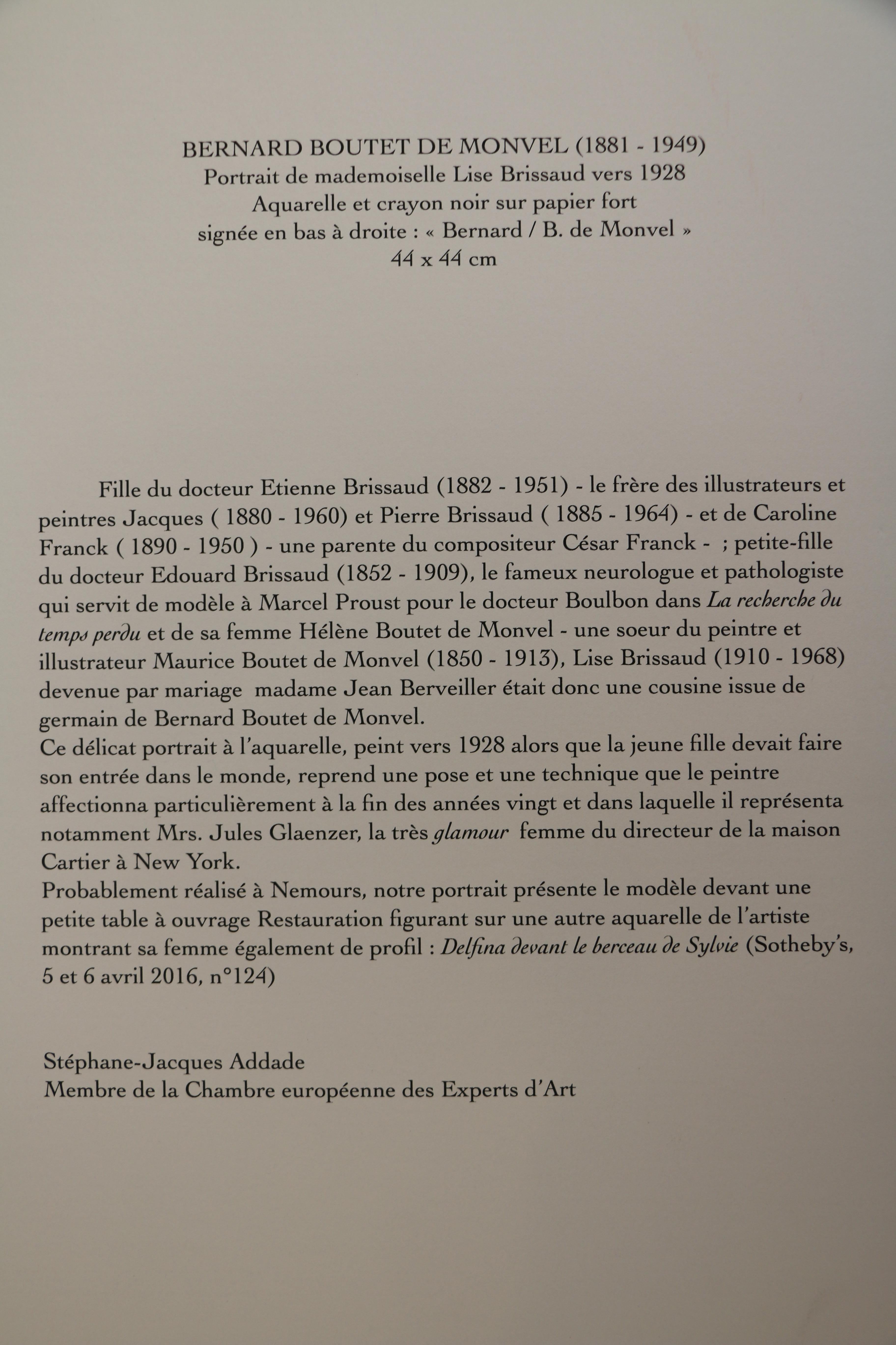 Bernard BOUTET DE MONVEL (1881 - 1949), 