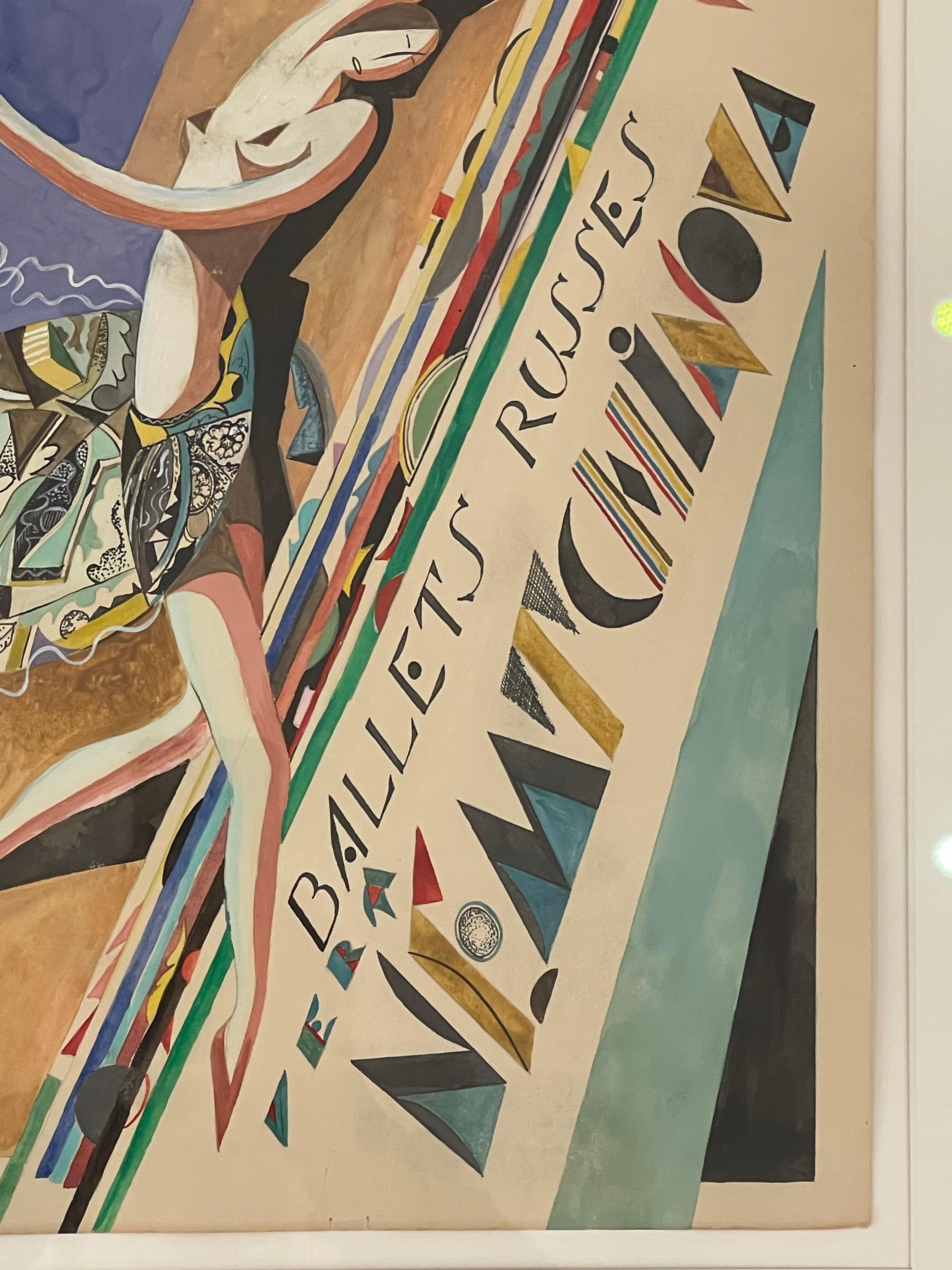 Sergey CHEKHONIN (1878 – 1936), theater poster project For Sale 3