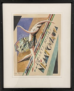 Sergey CHEKHONIN (1878 – 1936), theater poster project