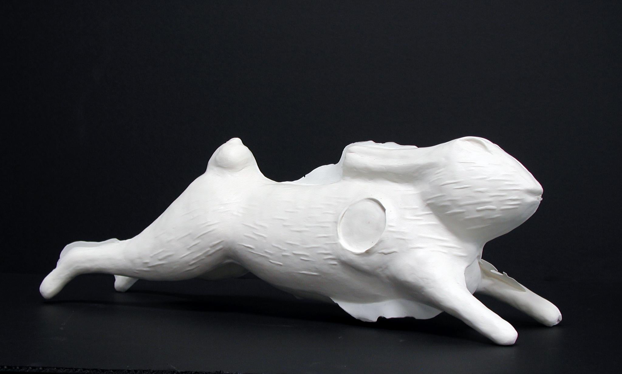Bunny blanc n°2 de Yoram Wolberger, 2004 en vente 1