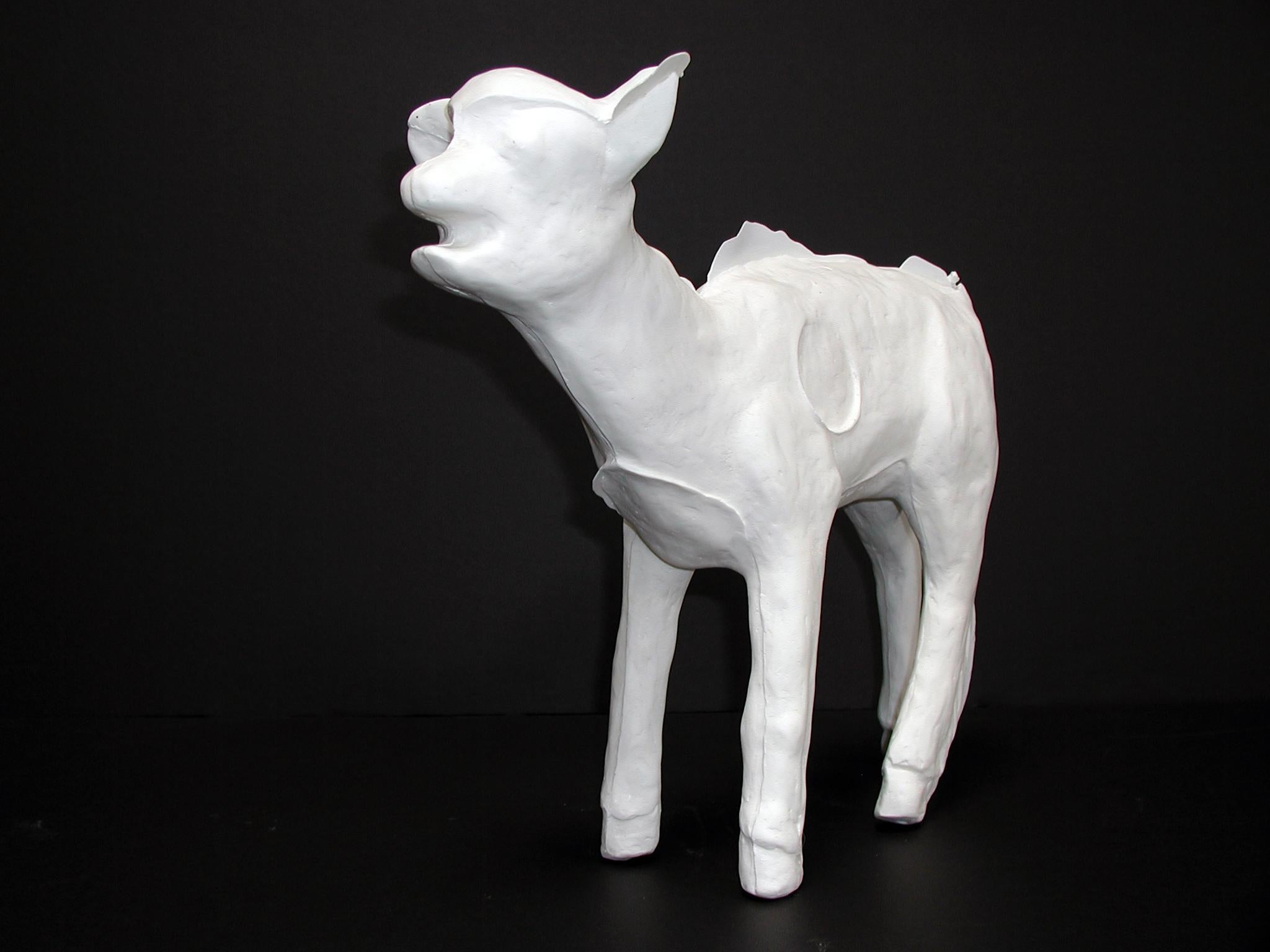 Agnello in plastica fusa di Yoram Wolberger, 2004 in vendita 5