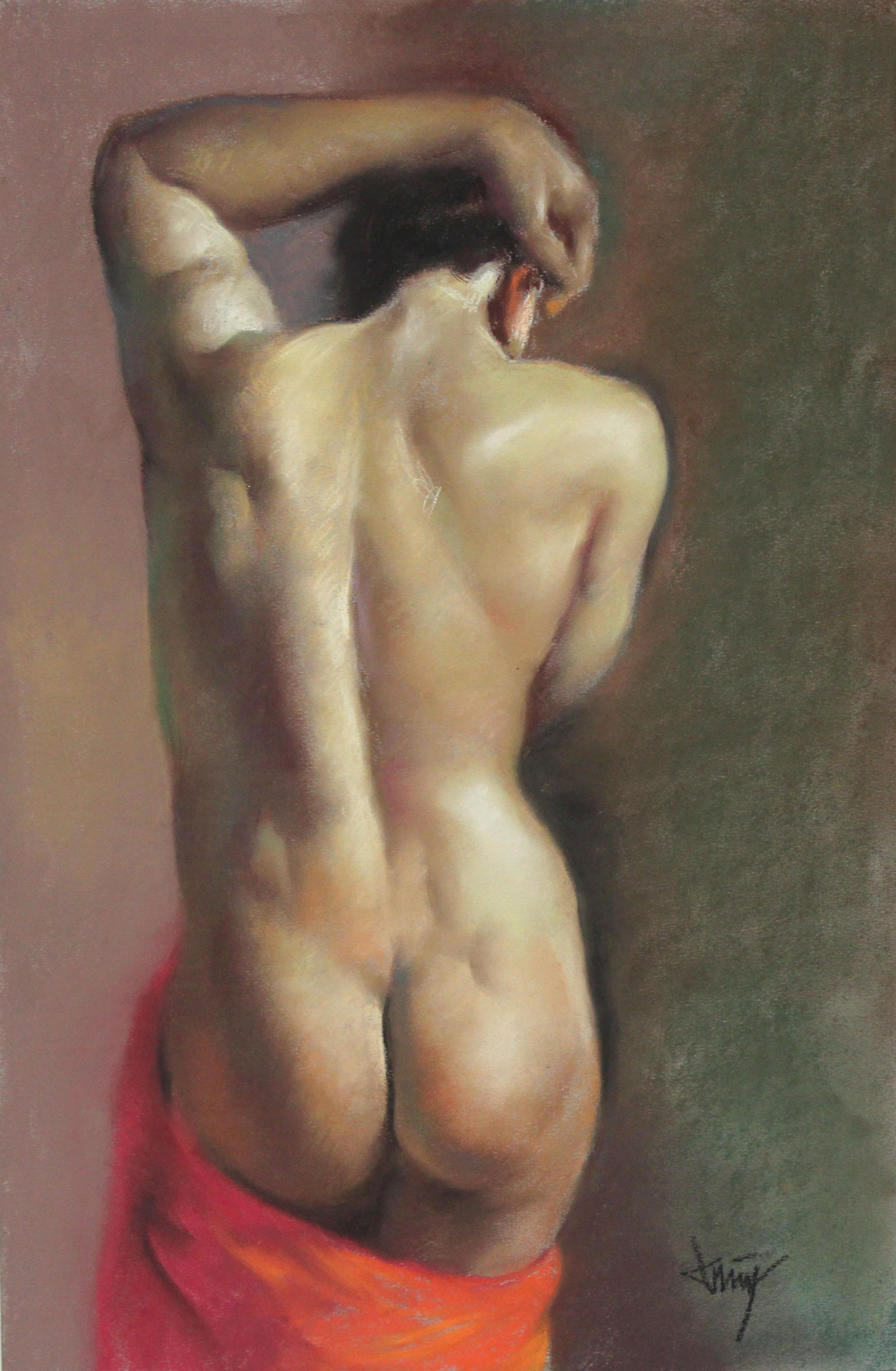 Firmado en la parte inferior por el artista

Se presenta sin enmarcar la obra

Dimensioni dell'opera: 50 cm. di altezza x 32 cm. di altezza

Buono stato di conservazione