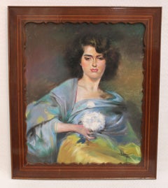 Retrato Femenino – Dibujo in Pastell
