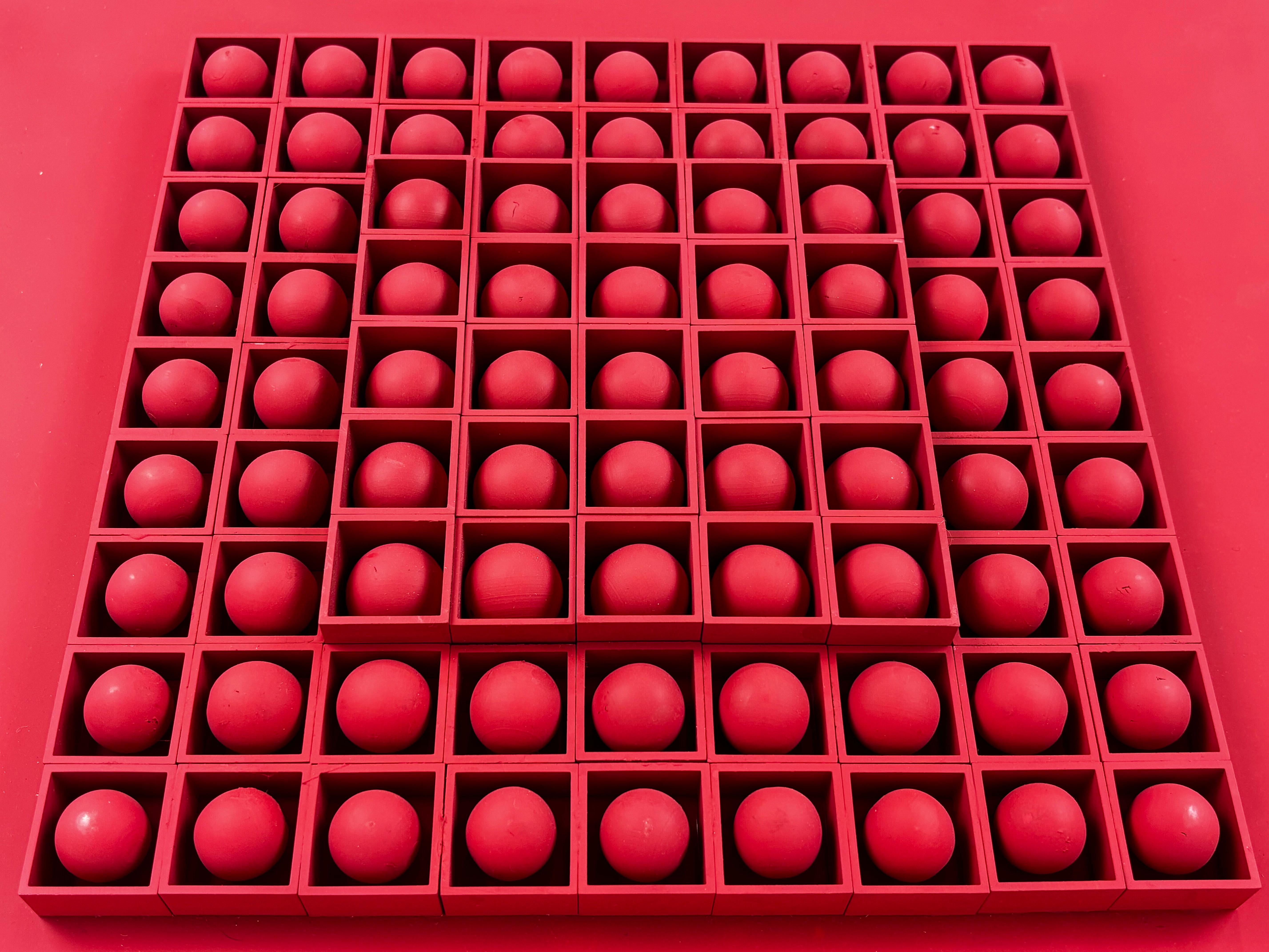 Lote de 3 composiciones modulares metálicas - Arte cinético y contructivista - Modern Sculpture by Josep Navarro Vives