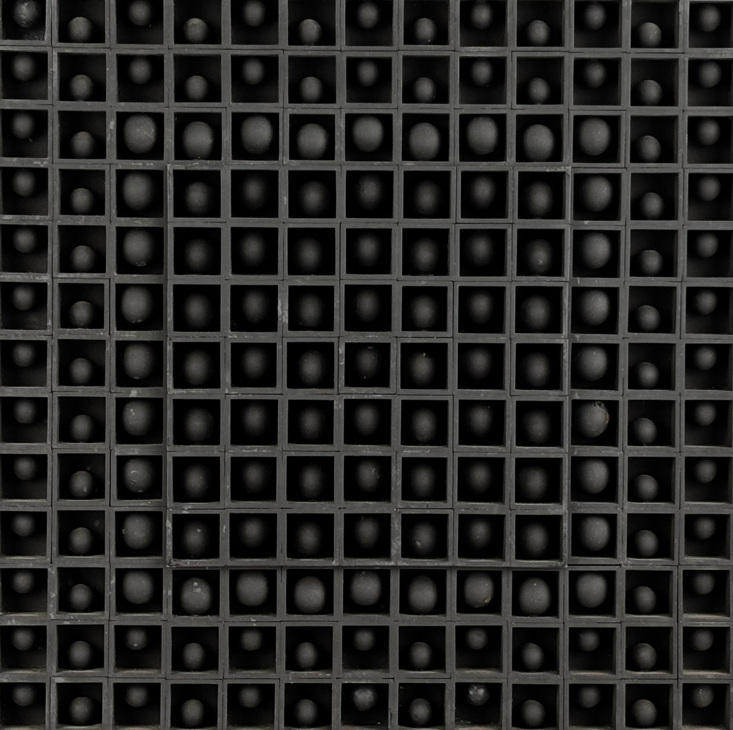 Lote de 3 composiciones modulares metálicas - Arte cinético y contructivista For Sale 8