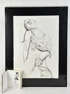 RAFAEL BARTOLOZZI - ”HORTICOLA” 1977 - DIBUJO A LÁPIZ - PUBLICADO SALA GASPAR -