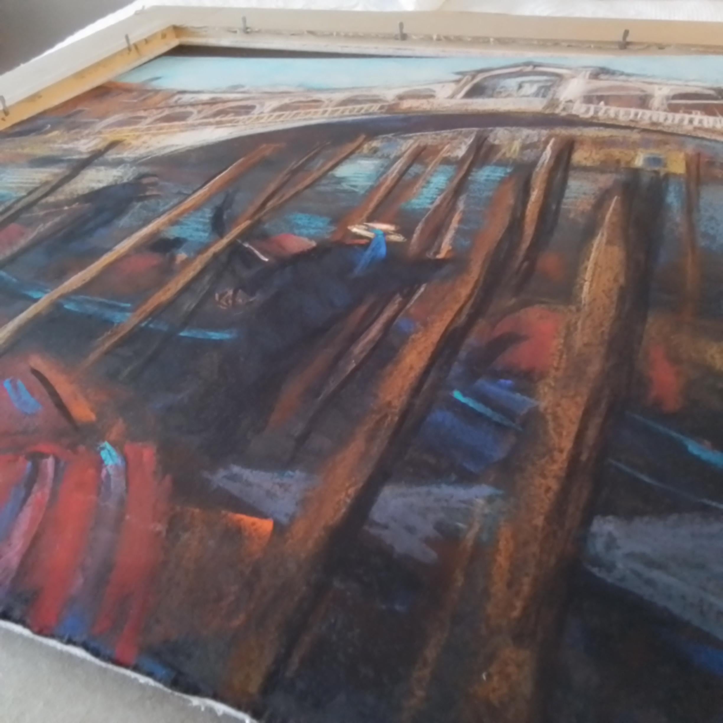 John Mackie (geboren 1953)
Der in Glasgow geborene Künstler arbeitet mit Öl-, Aquarell- und Pastellmalerei. Nach seinem Studium an der Glasgow School of Art gewann er 1976 den W. H. Shanks Prize for Drawing und ein Stipendium des Scottish Arts