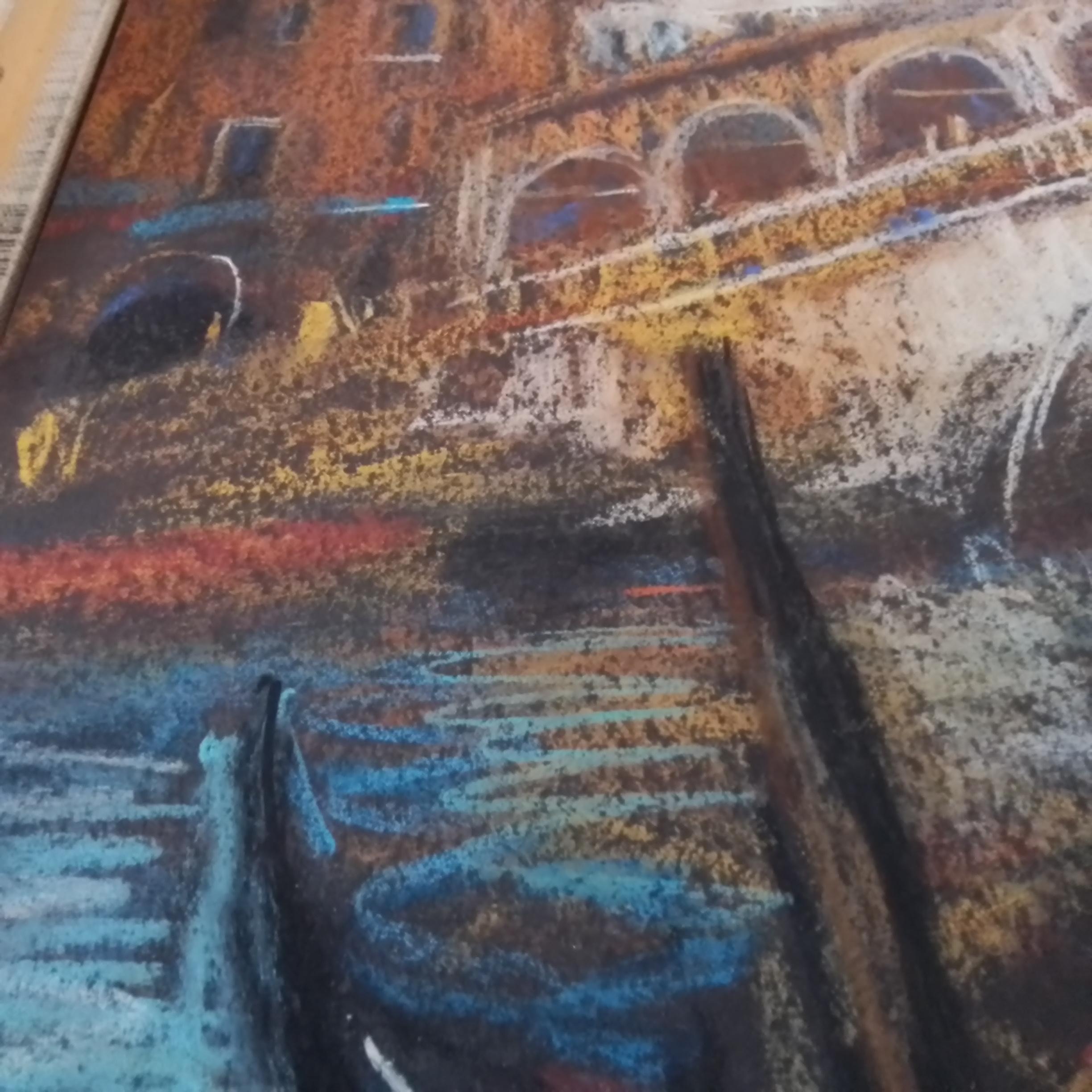 Der Blick auf den Kanal - Venezia im Angebot 5