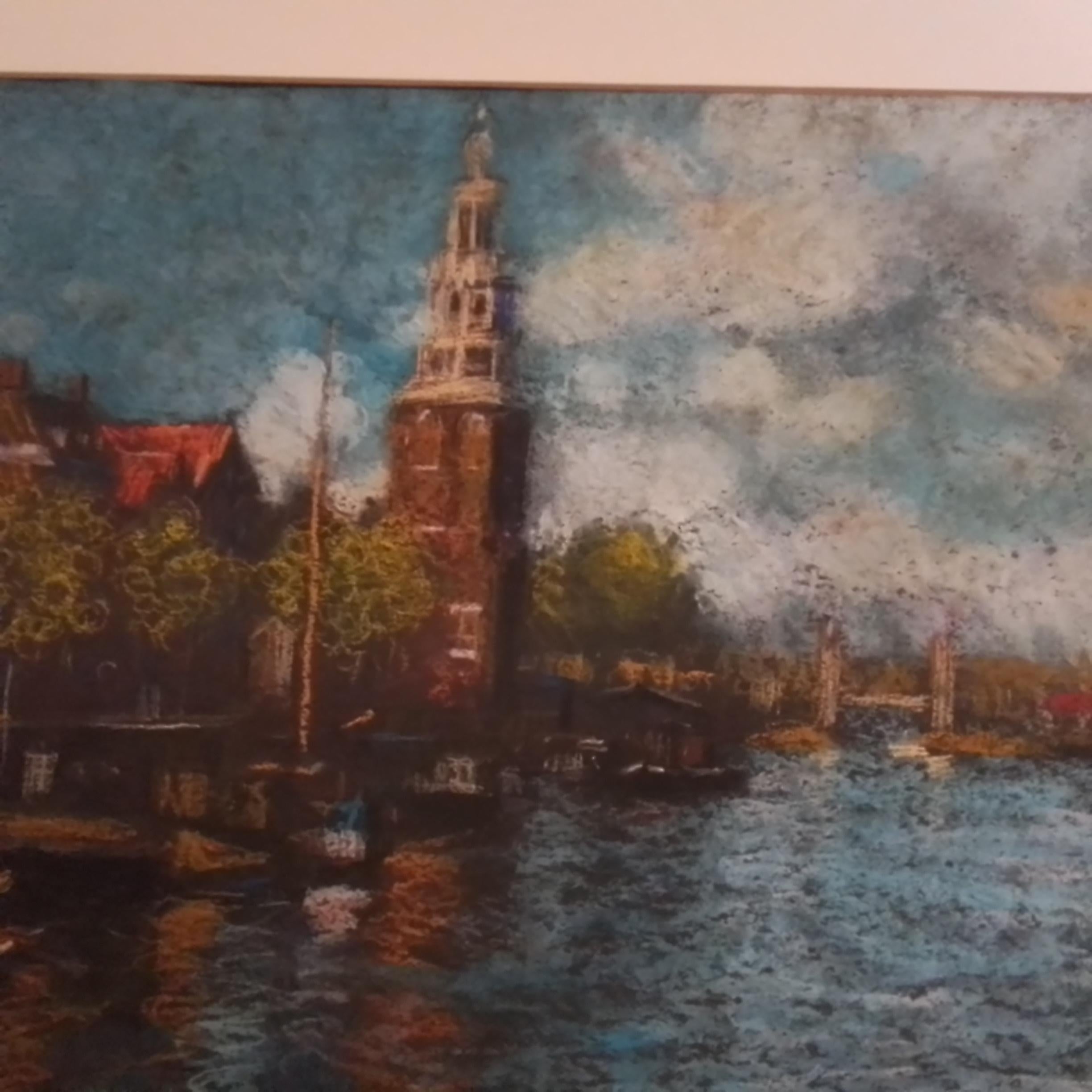Canale di Amsterdam - Chiesa di Noorderkerk in vendita 2