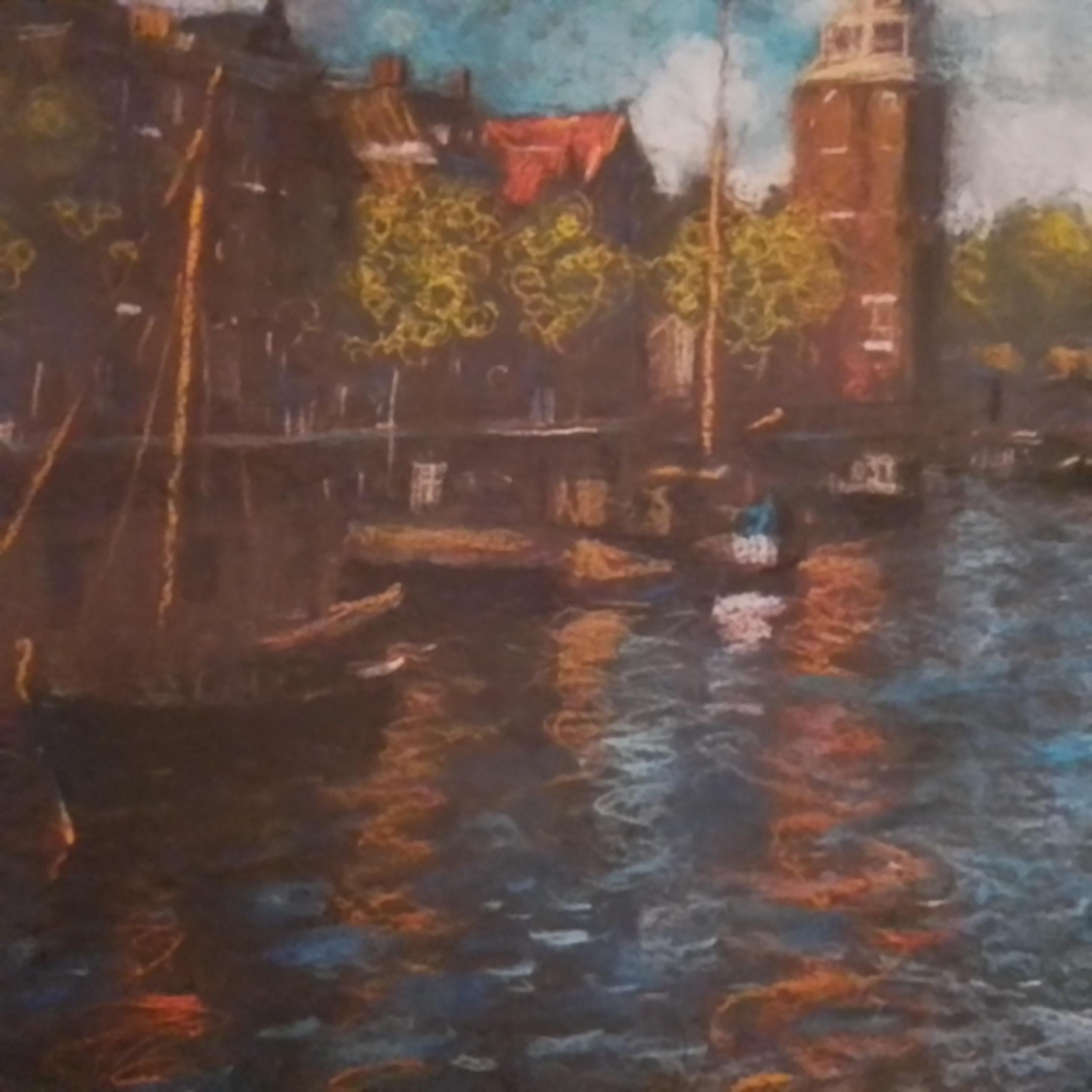 Canale di Amsterdam - Chiesa di Noorderkerk in vendita 4