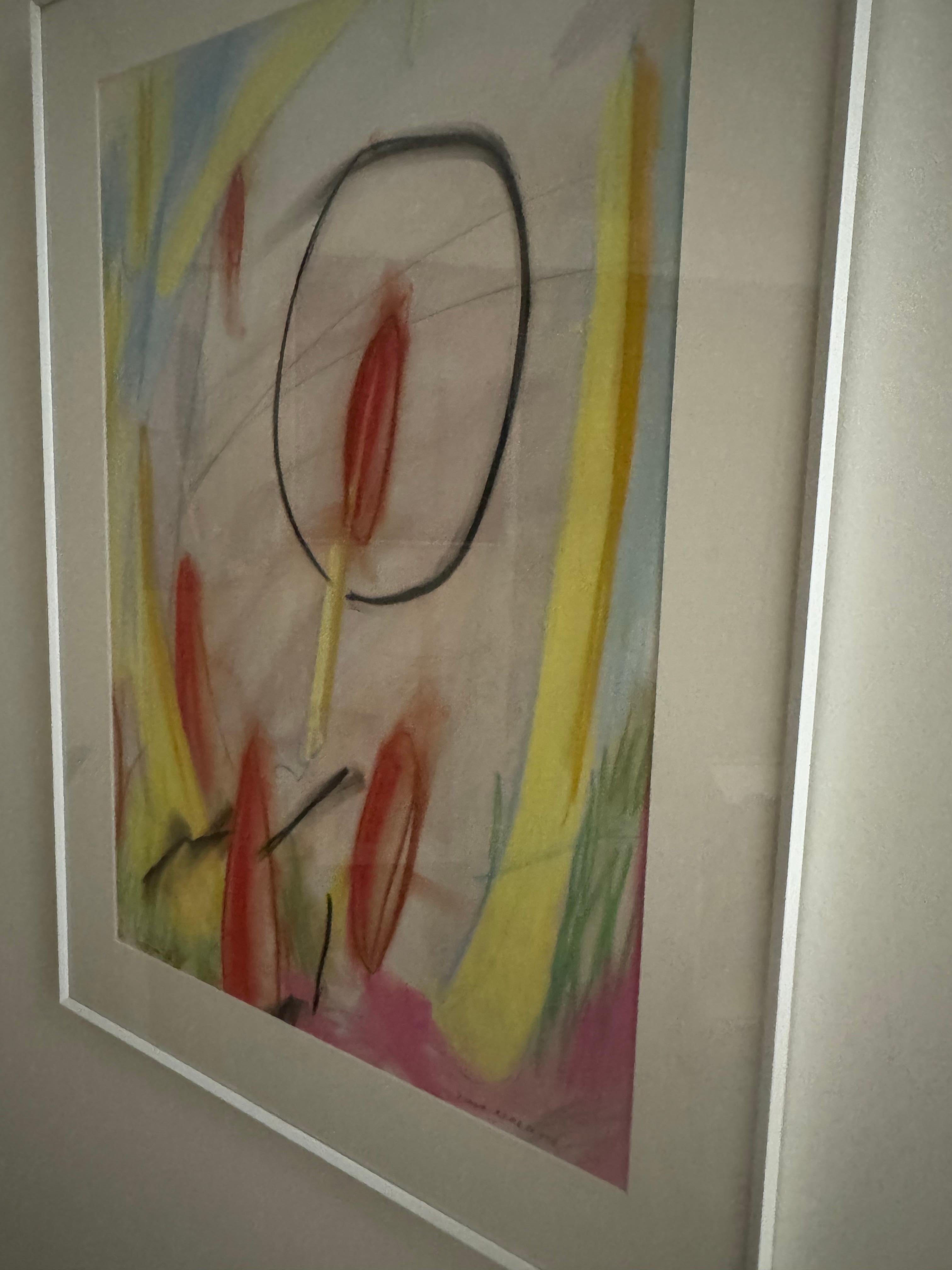 Pastel Drawing on Paper from the Series 