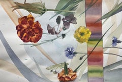 Watercolour on Embossed Paper - Series "Visual Diaries" - Contemporary Artist