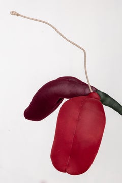 Textile Colourful Contemporary Floral Sculpture - 'Trees of Senses'