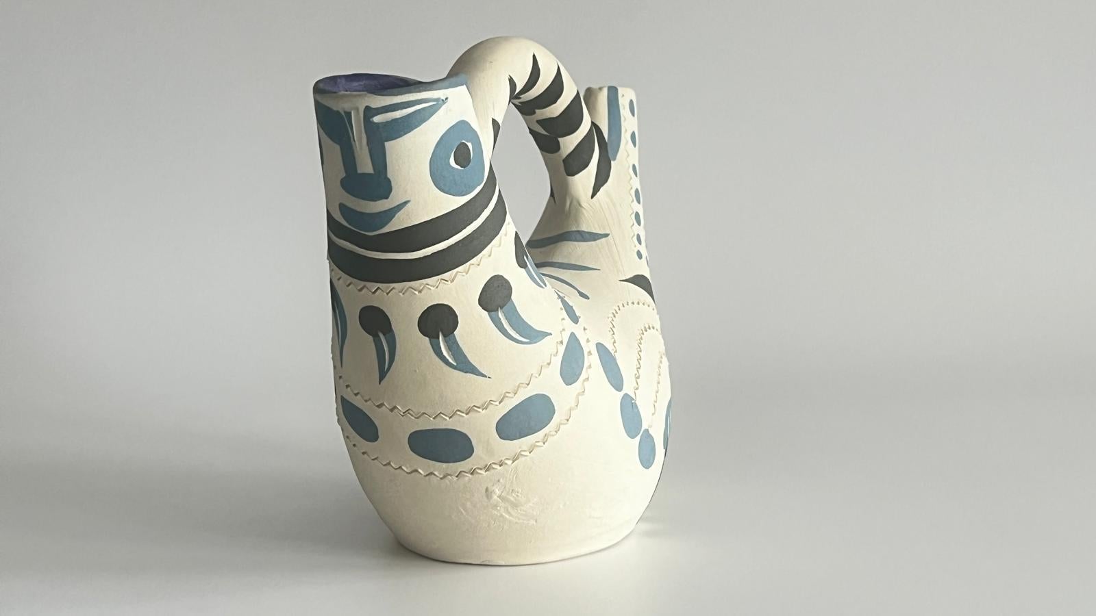 Pichet espagnol (A.R. 245) - Modern Mixed Media Art by Pablo Picasso